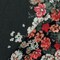 Black-Red-Multi Floral Printed Poly Chiffon Woven Fabric By the Yard